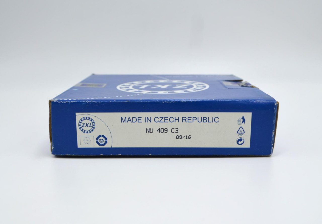 Цилиндрический роликоподшипник ZKL NU409 C3